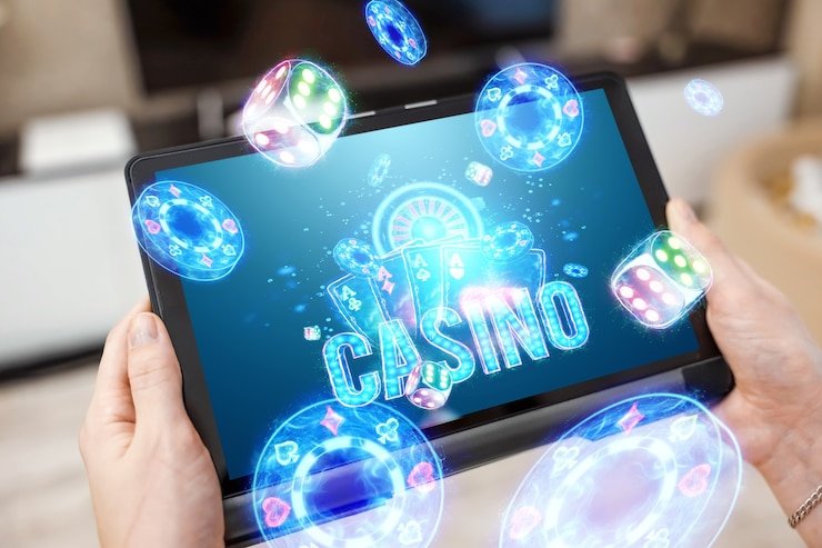 Live roulette wheel with real-time betting interface